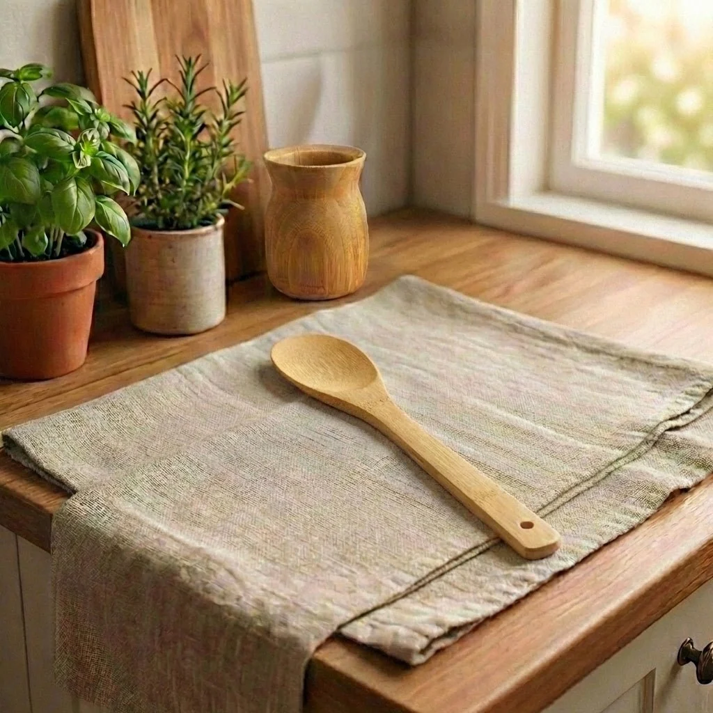 Pure Bamboo Cooking Spoon Modern