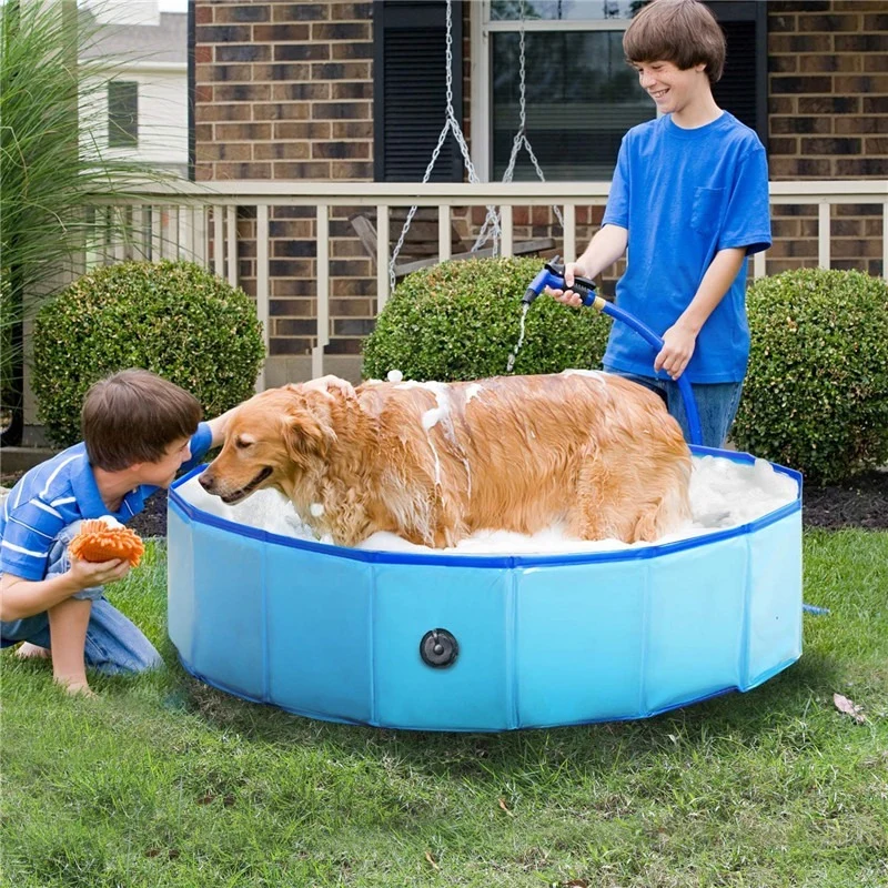 Detailed Heavy Duty Large Plastic Dog Swimming Pool Soft