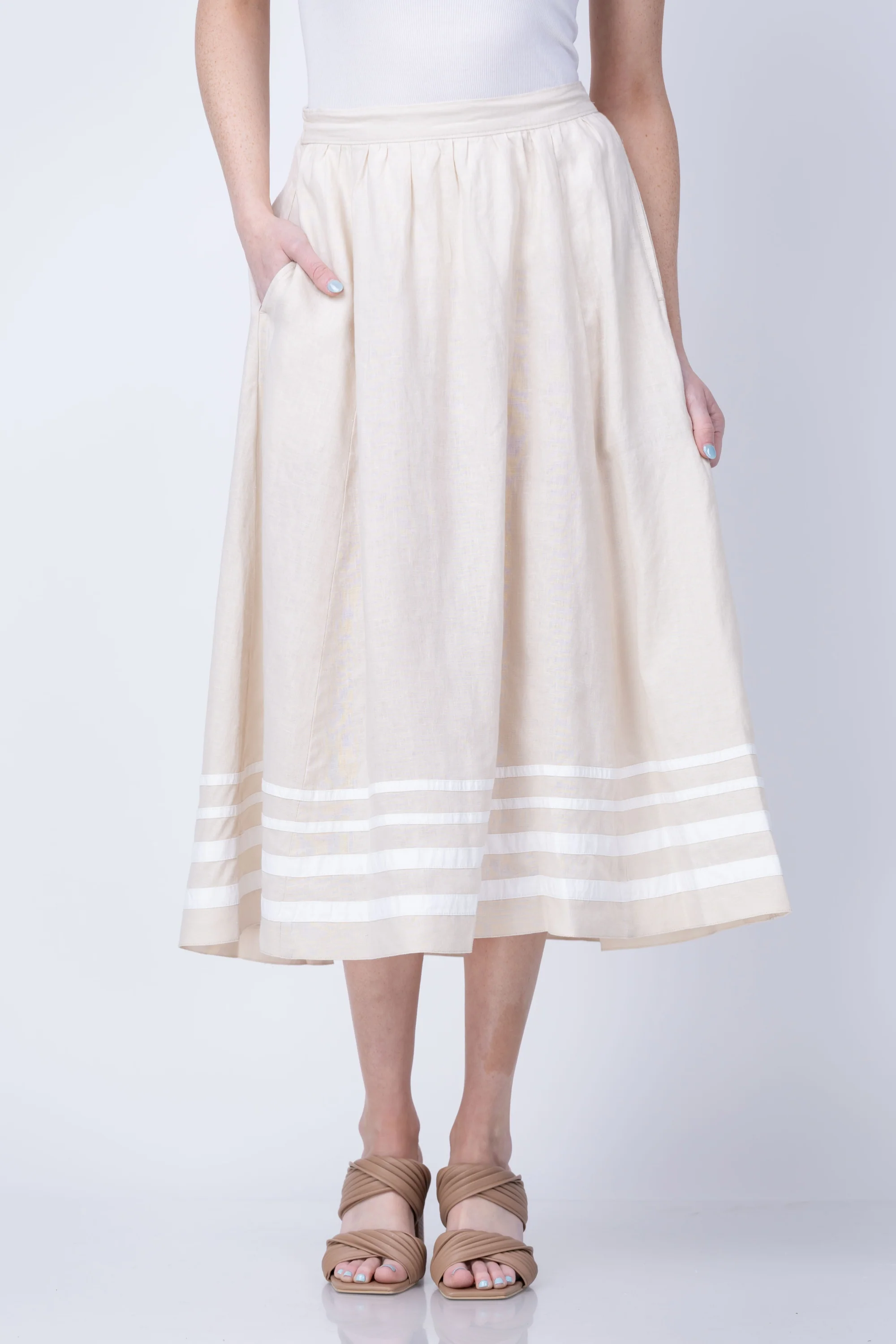 Soft XiRENA Lucille Skirt in Winds Flexible