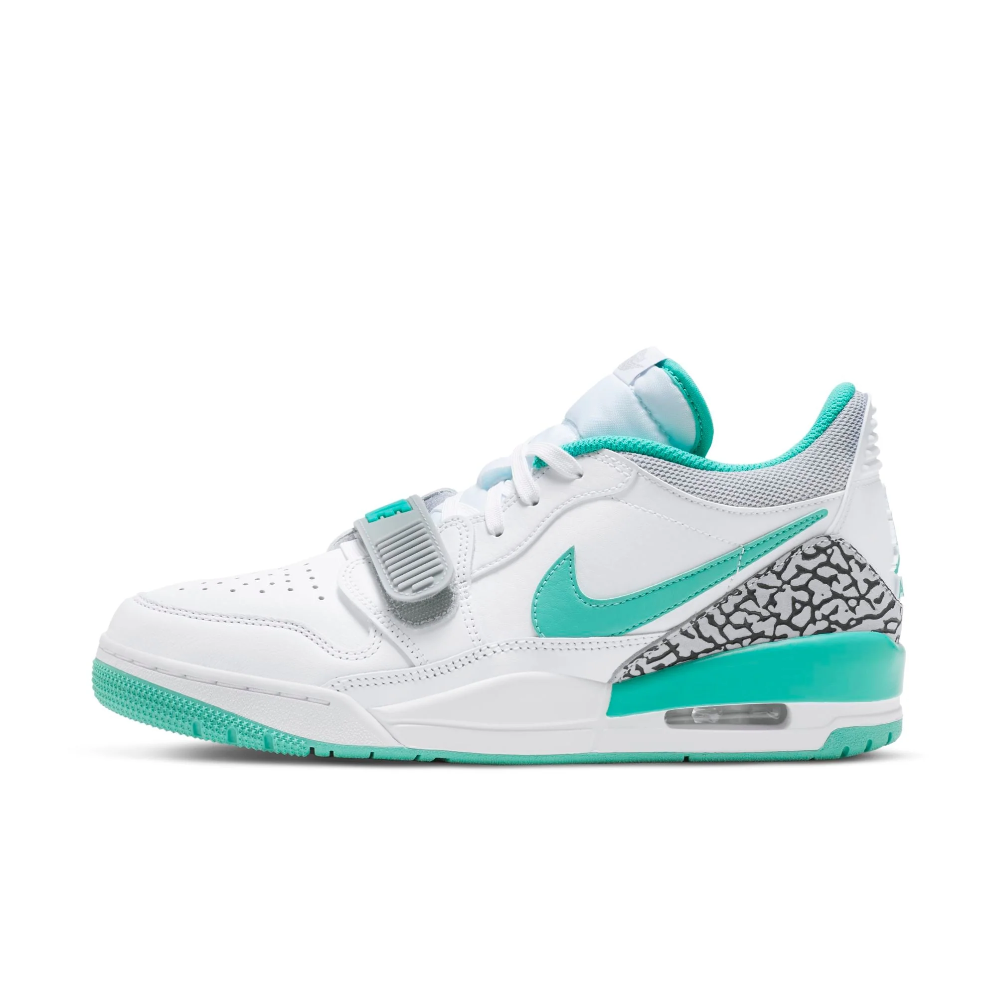 Casual Air Jordan Men's Legacy 312 Low 'White Turquois' Sneakers Clean