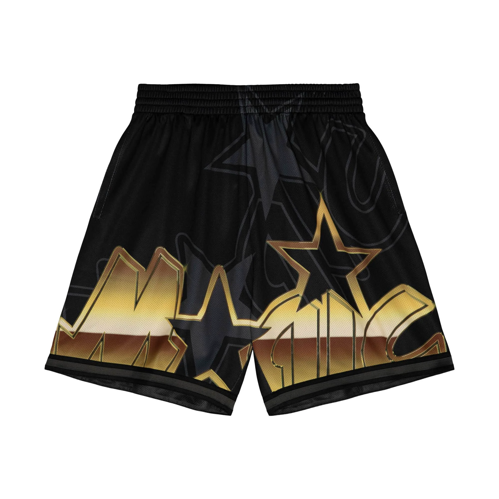 Soft Mitchell Ness NBA Big Face 4.0 Fashion Shorts Orlando Powerful