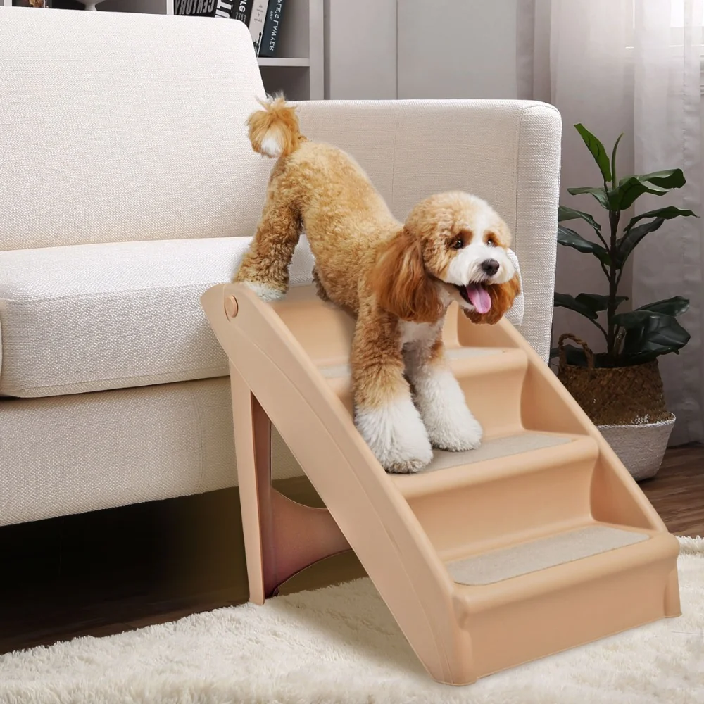 Authentic Heavy Duty Foldable Pet Stair Steps Ramp Carefully Designed