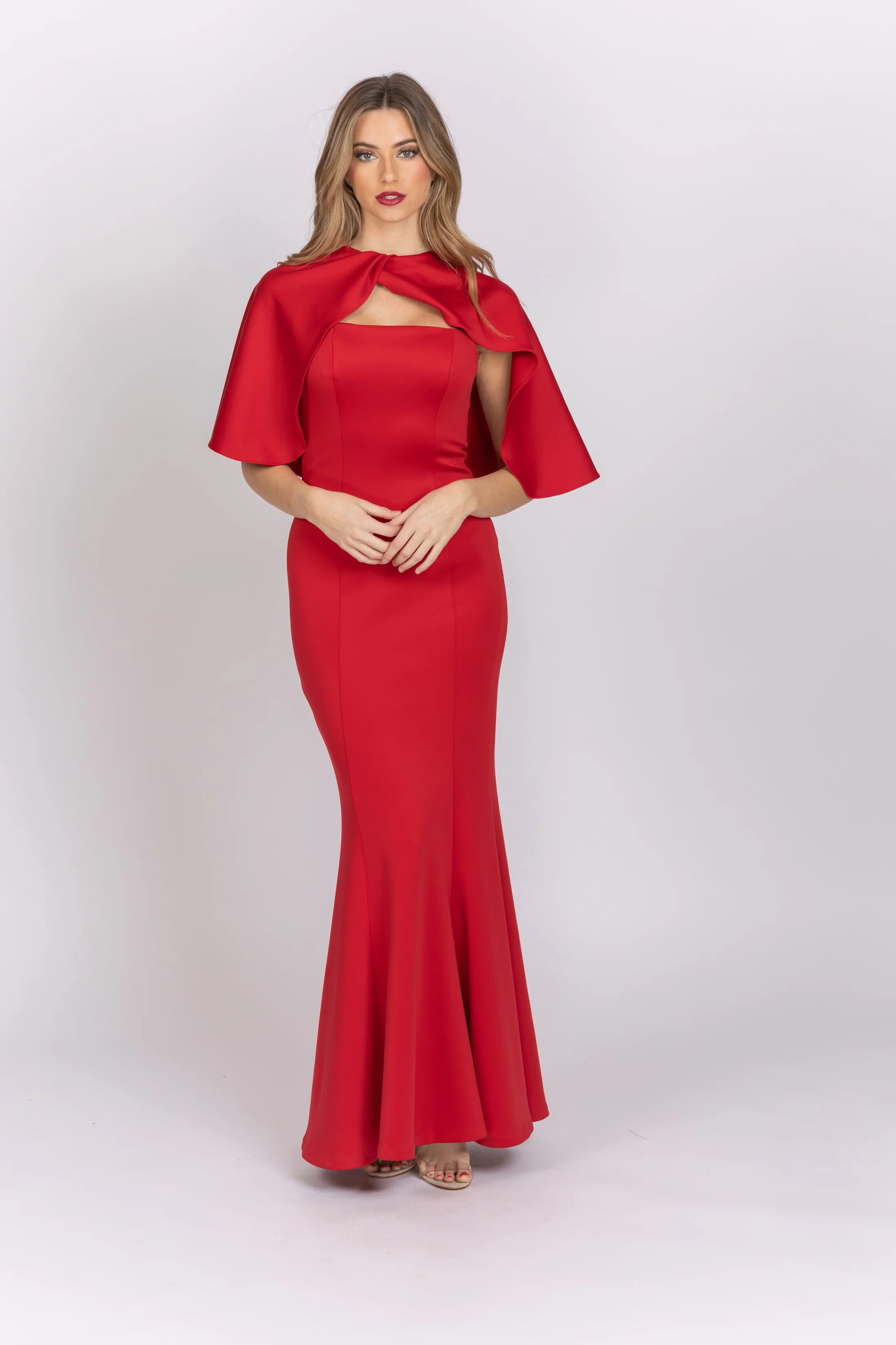 Soft Black Halo Cristanta Gown in Molten Prestigious