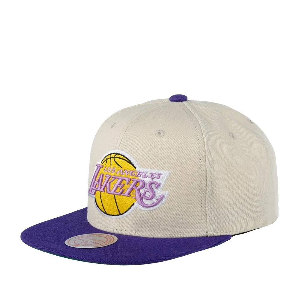 Superior Mitchell Ness Men's NBA 35Th Side Snapback Hwc Lakers Snapback Caps Easy-to-Use
