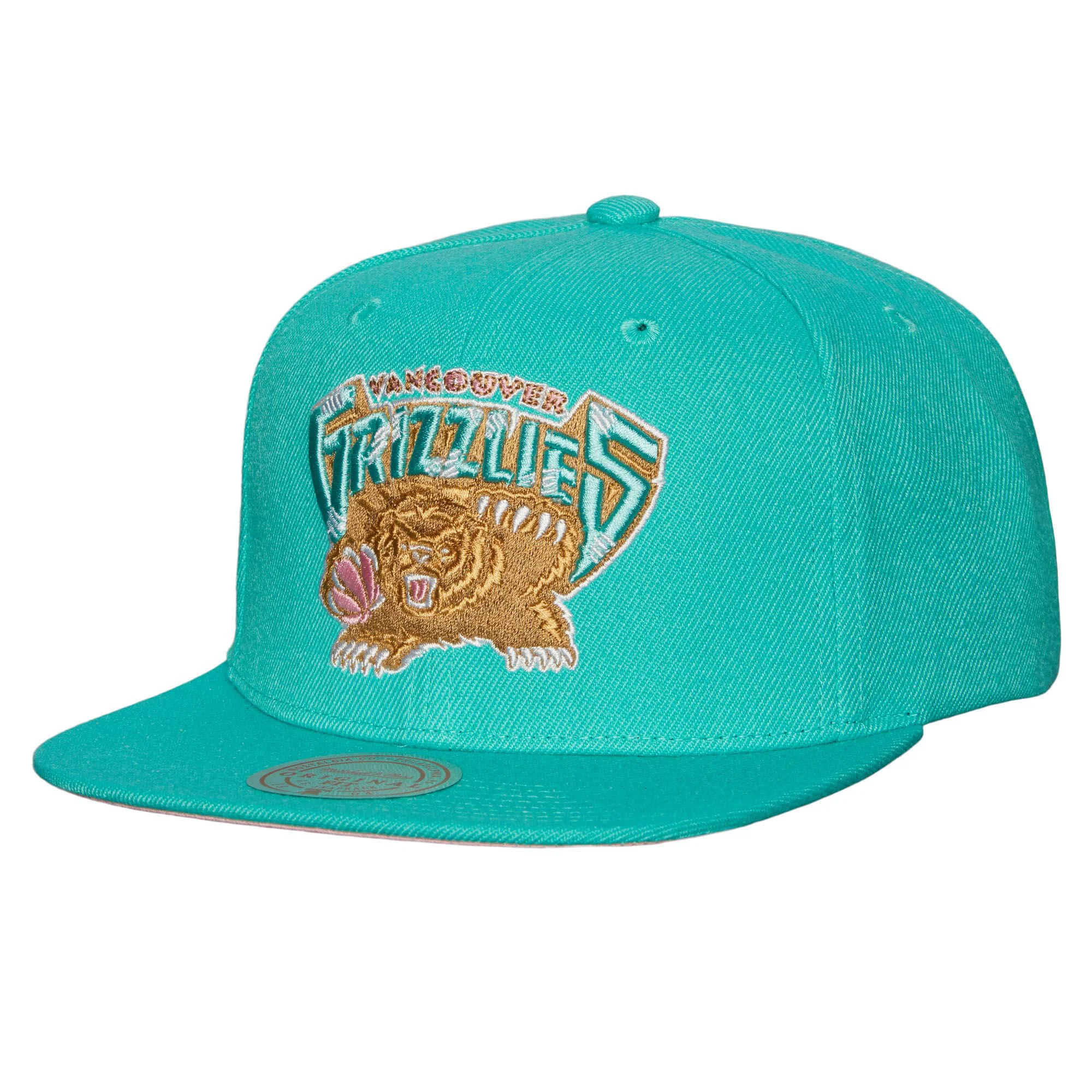 Top-Quality Mitchell Ness Men's NBA Pastel Snapback Hwc Grizzlies Snapback Caps Organic
