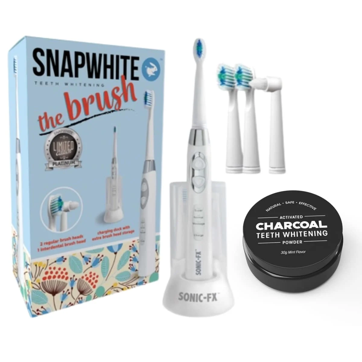 Specialty Sonic Toothbrush Charcoal Powder Superior