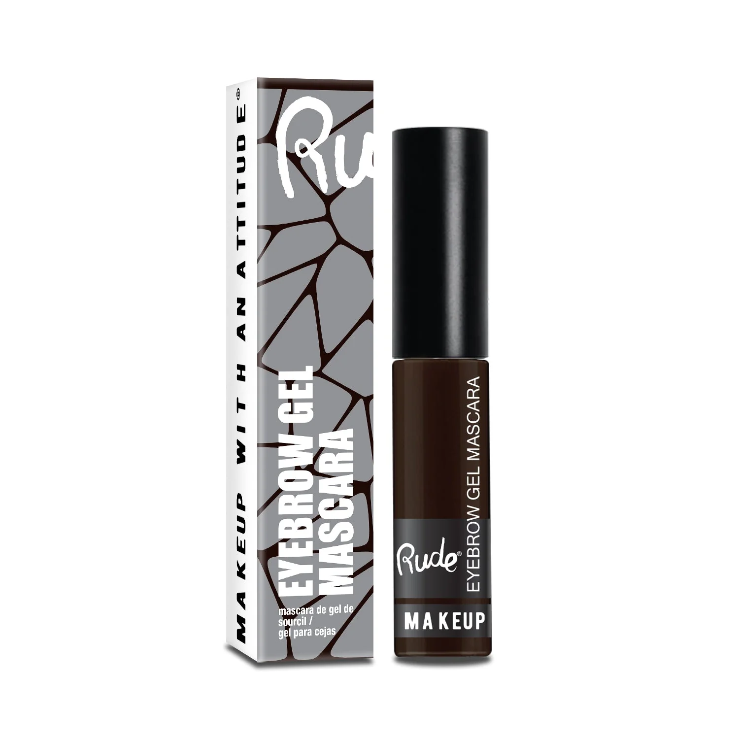 Smart RUDE Eyebrow Gel Mascara - Choco Brown by Avera Group Easy-to-Use