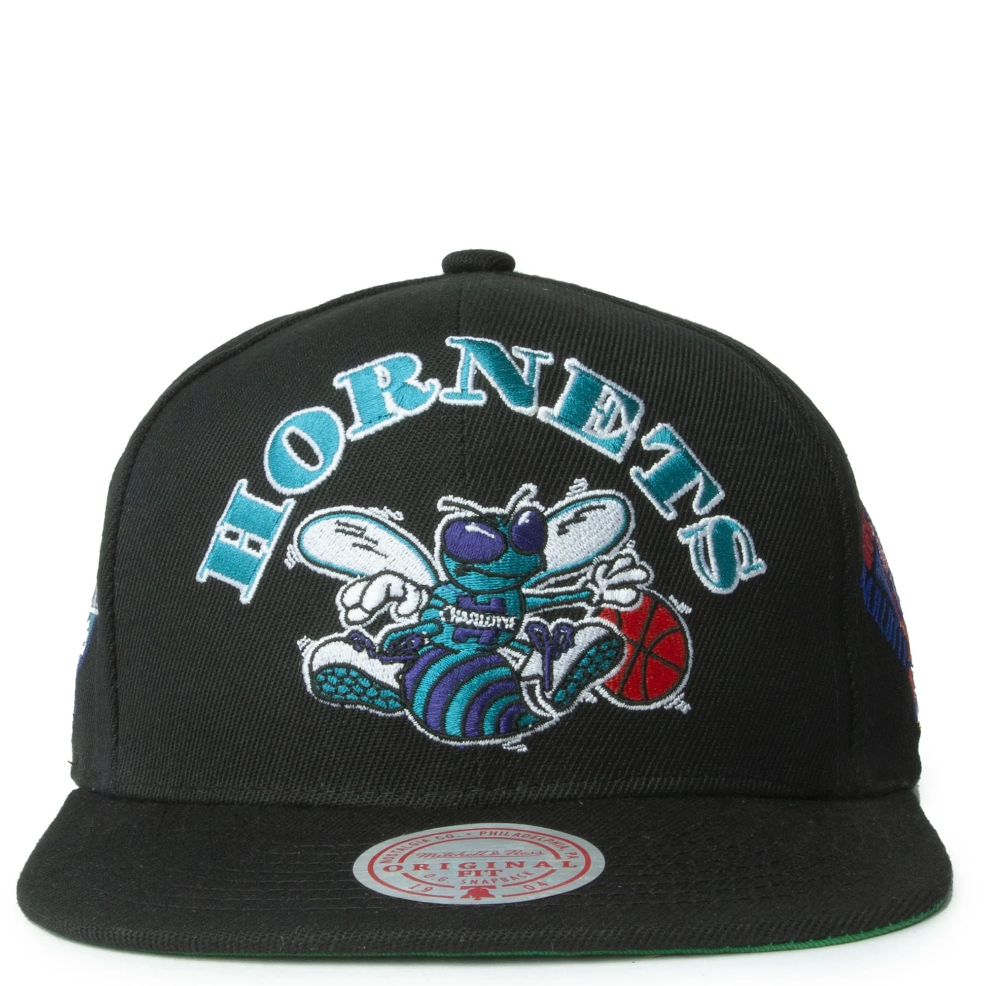 Soft Mitchell Ness Men's NBA My Squad Snapback Hwc Hornets Snapback Caps Original