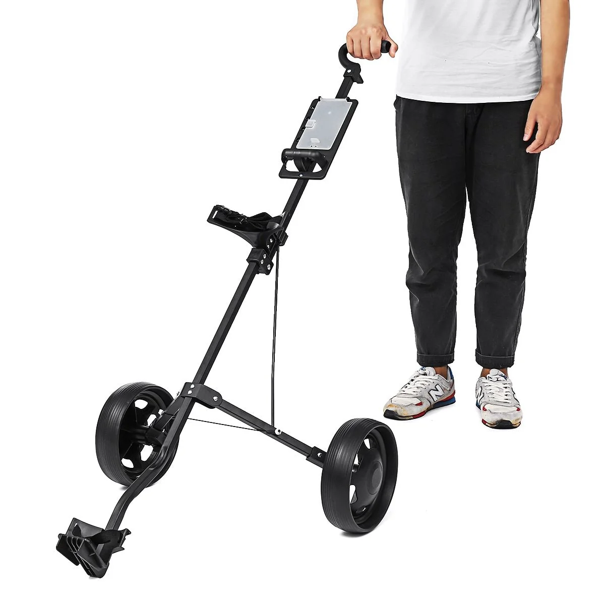 Stylish Golf Walking Wheeled Bag Push Cart Reliable