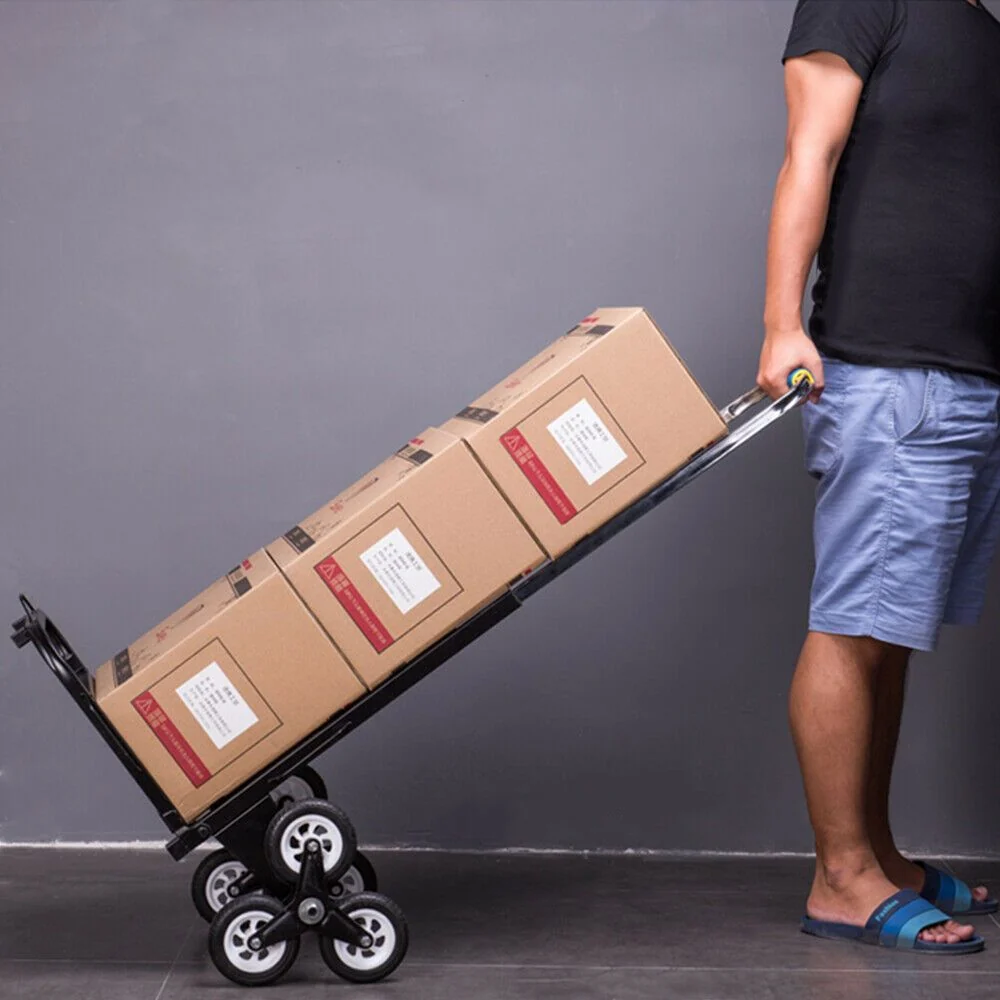 Secure Heavy Duty Convertible Stair Climbing Hand Truck Cart Dolly Authentic