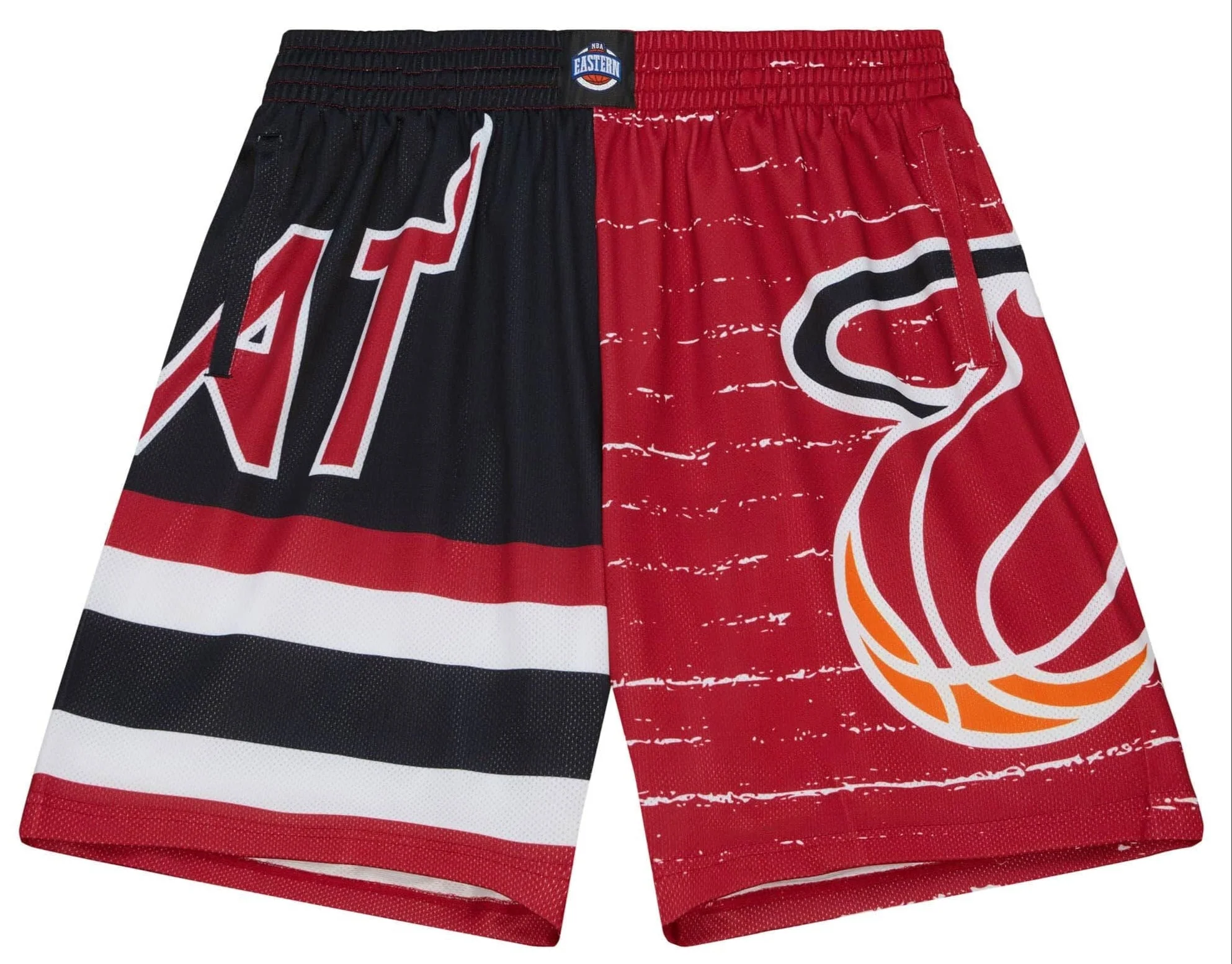 Specialty Mitchell Ness Men's NBA Jumbotron 3.0 Shorts Heat Authentic