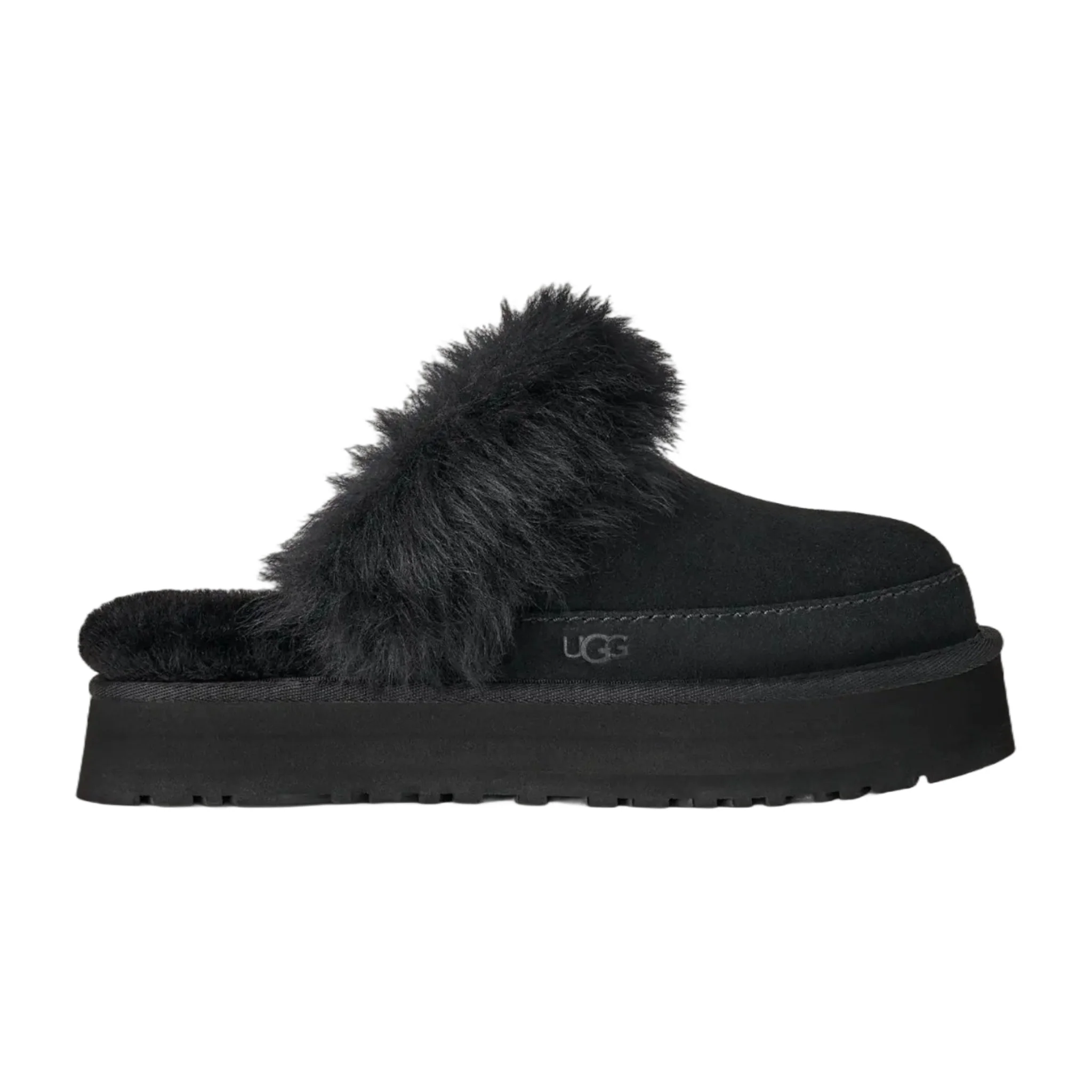 First-Class UGG Women's Disquette Chalet Slipper 'Black' Quality