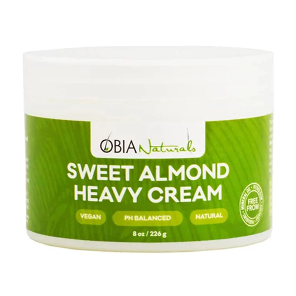 World-Class OBIA Naturals Sweet Almond Heavy Cream 8 Oz Secure