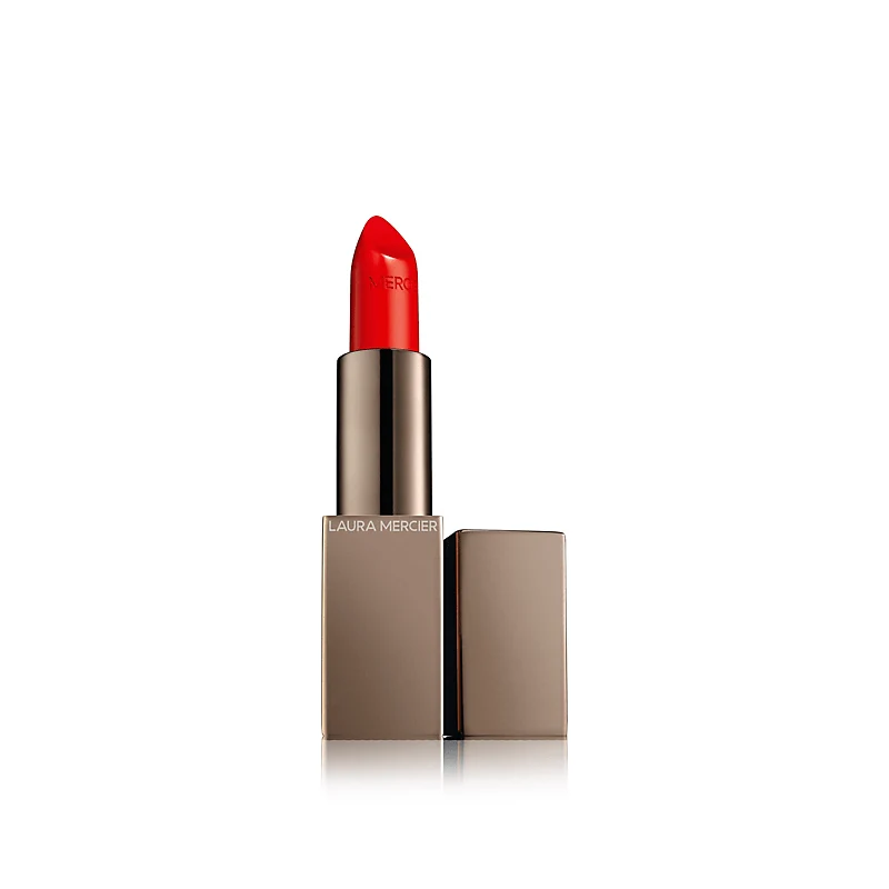 Crafted Laura Mercier Rouge Essentiel Cream Lipstick Coral Vif Dependable
