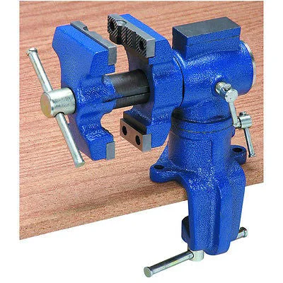 Dependable Mini Bench Clamp On Swiveling Vise Premium Material