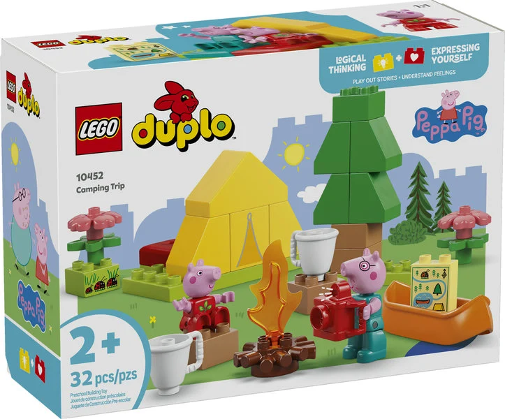 Lightweight Duplo Peppa Pig Camping Trip Prestigious