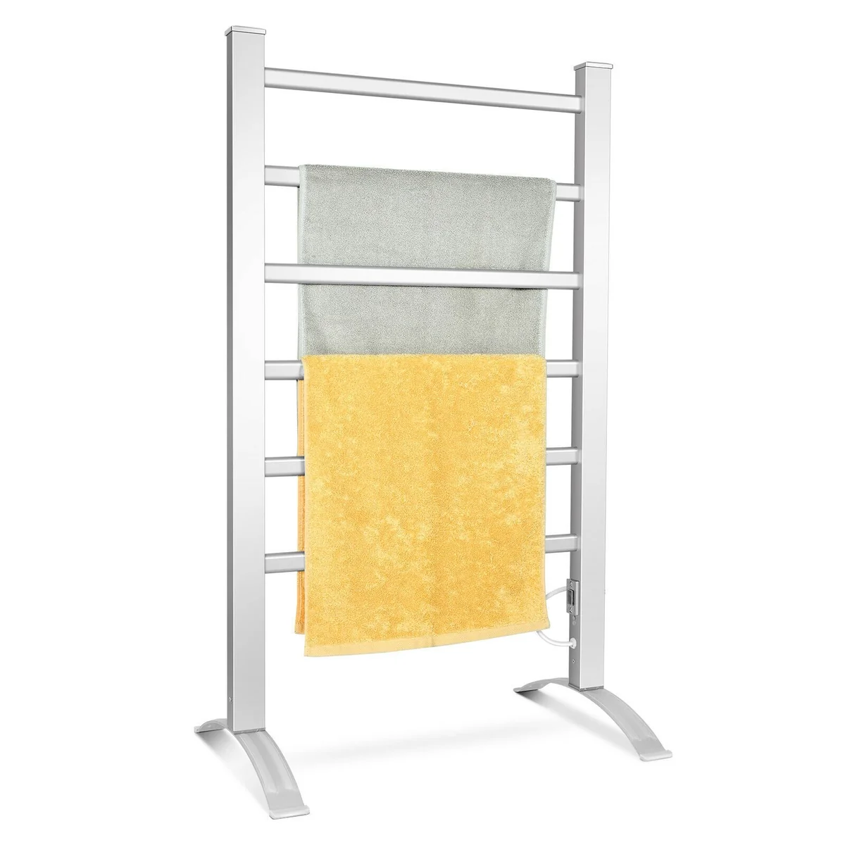 Functional Powerful standing Electric Heated Towel Warmer Drying Rack Outstanding