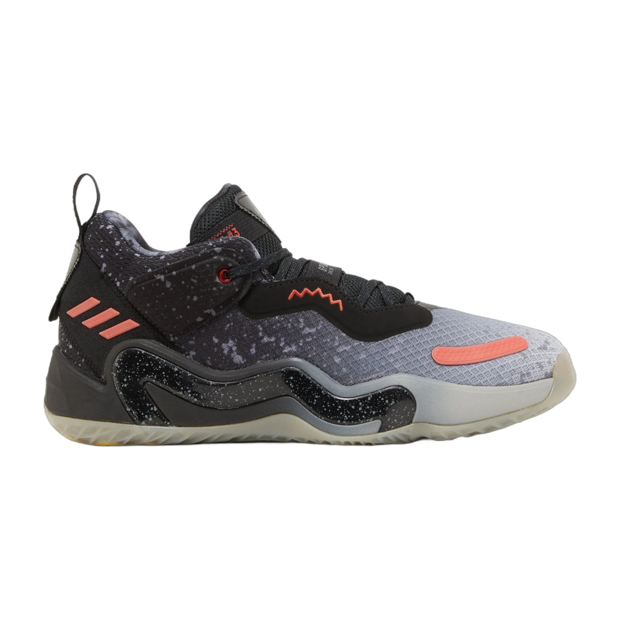 Detailed adidas Men's D.O.N. Issue 3 Sneakers Premium Material