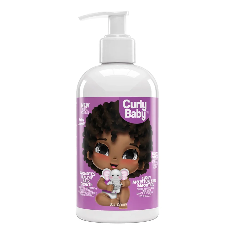 Advanced CurlyBaby Smoothie Baby Jamal Moisturizing Cream for Healthy Hair Growth 8Oz 239ml