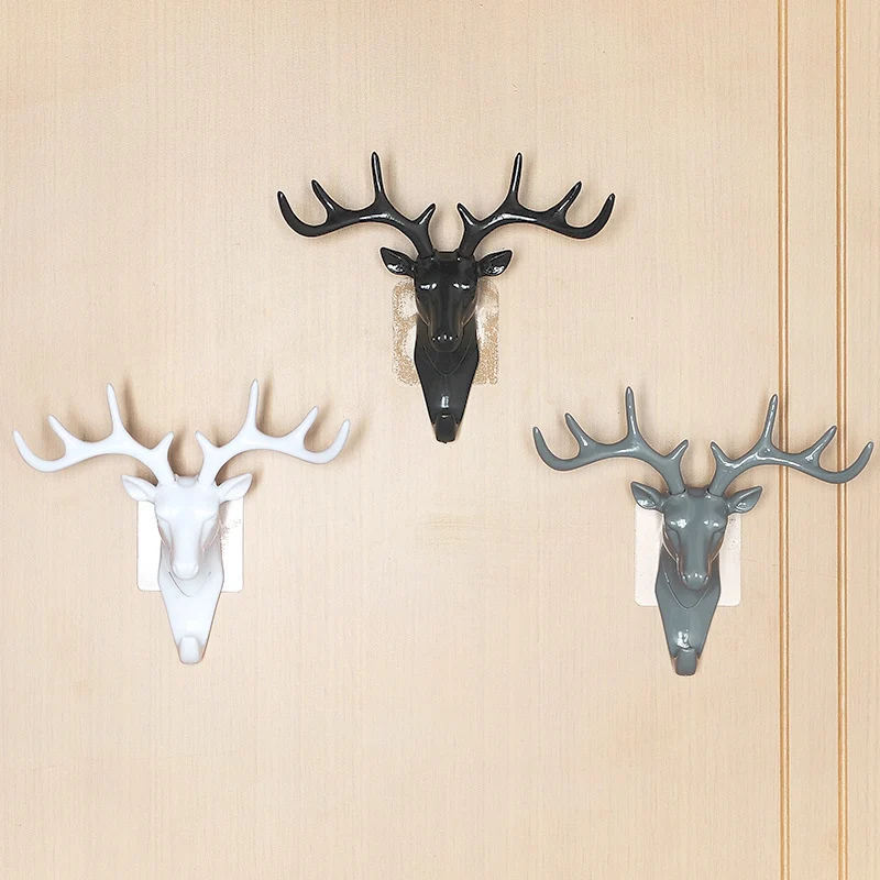 Dependable Deer Head Key Holder Hooks For Wall Prestigious