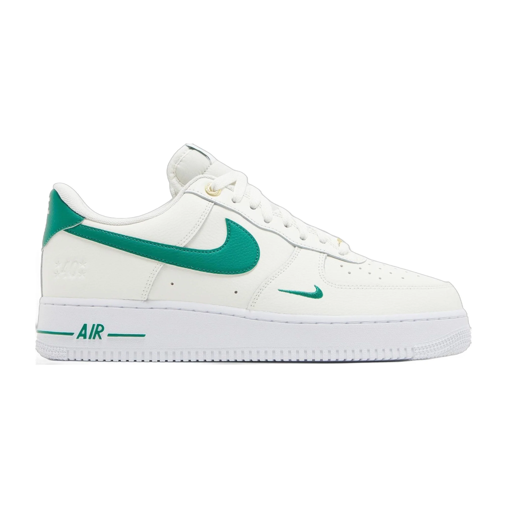 Unique Nike Men's Air Force 1 Low '07 Lv8 '40Th Anniversary Sail Malachite' Sneakers Relaxed