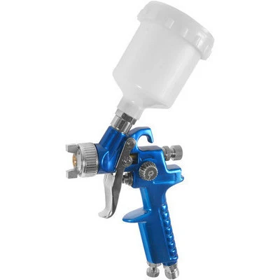 Dependable HVLP Gravity Feed Air Fed Paint Spray Gun Sprayer Tool Top Cup Contemporary