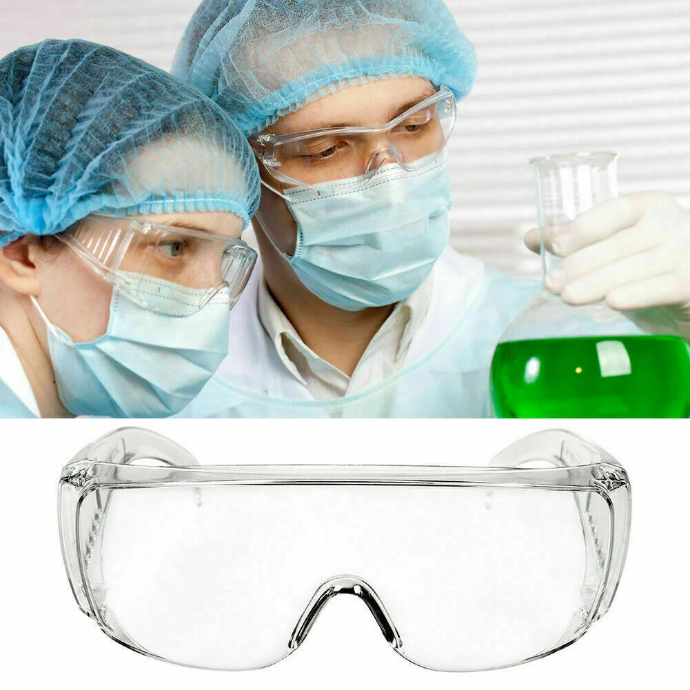 Clear Safety Lab Glasses Fine