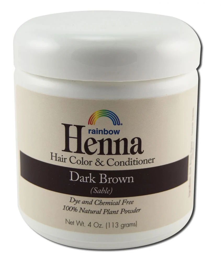 Comfortable Rainbow Research Henna Persian Hair Color And Conditioner Dark Brown 4 Oz Dependable