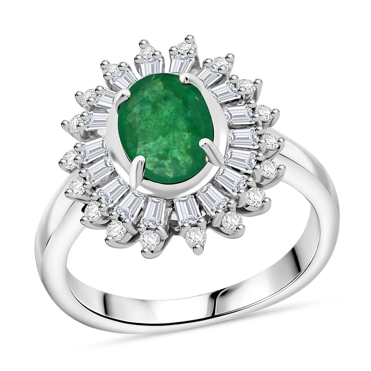 Relaxed HomeJewelryRingsHalo Rings 8162949 Casual