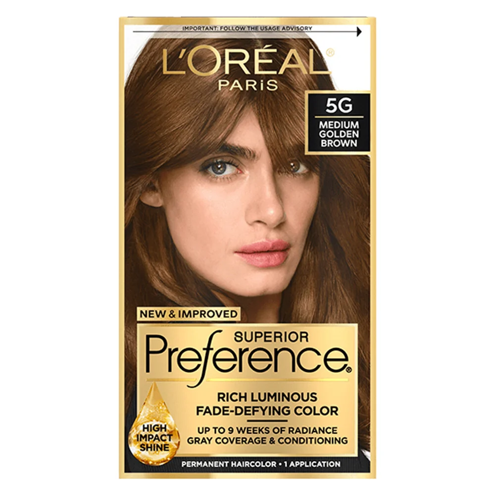 Smart Lo Superior Preference Hair Color 5G Medium Golden Brown 1 Ea Artisan