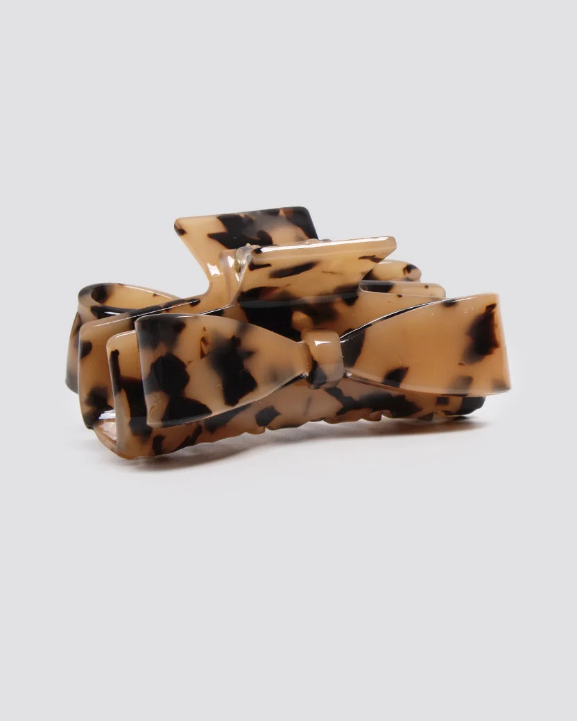 Premium Sculptural Bow Claw Clip Efficient