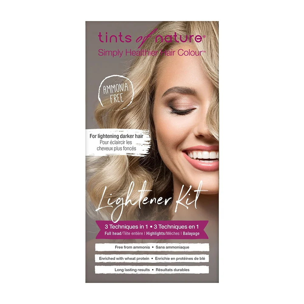 Casual Tints of Nature 3 in 1 Lightener Hair Dye Kit 4.4 Oz Premium
