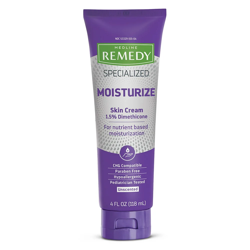 Sophisticated Medline Remedy Specialized Moisturized Skin Cream Unscented and Paraben 4Oz 118ml Quality