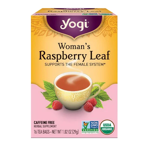Superior Yogi Womans Raspberry Leaf Herbal Supplement Tea Bags - 16 Ea Natural