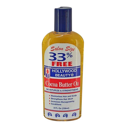 Exceptional Hollywood Beauty Cocoa Butter Hair Oil For Healthy Hair 8 Oz Verified
