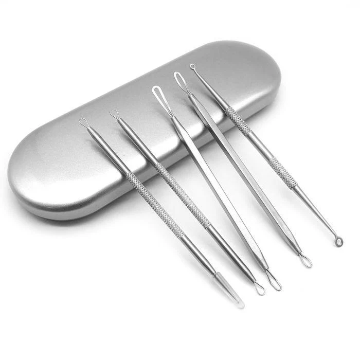 Specialty American Blackhead Remover Tool Pimple Popper Tool Kit Blackhead Extractor Tool For Face Reliable