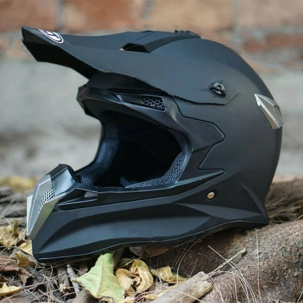 Quality Extra Safe Cool Off Road Mens Dirt Bike Motocross Helmet Natural