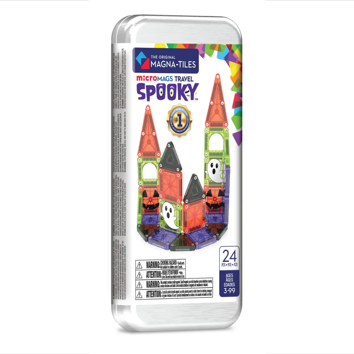Easy-to-Use Magnatiles Micromags Spooky Travel Set Official