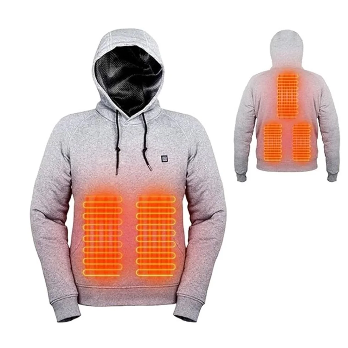 Genuine Unisex USB-Powered Heated Hoodie Warm Sweatshirt Classic
