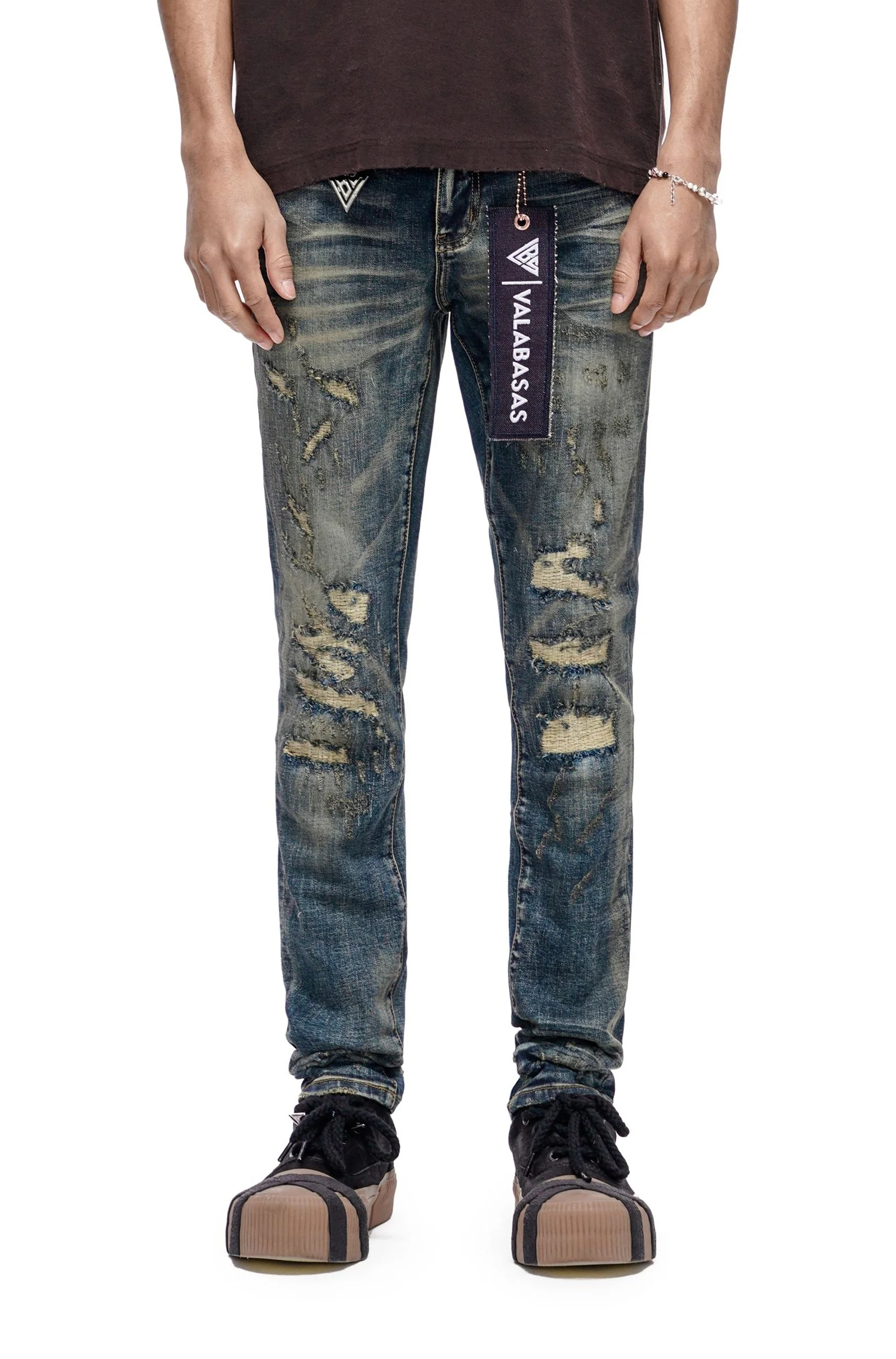 Excellent Valabasas Leader Skinny Jean - Dark Blue Vintage Environmentally Friendly