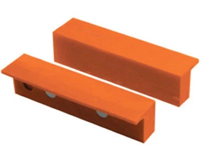 Innovative 6 Plastic Magnetic Soft Jaw Non Marring Pads for Metal Vise Recyclable