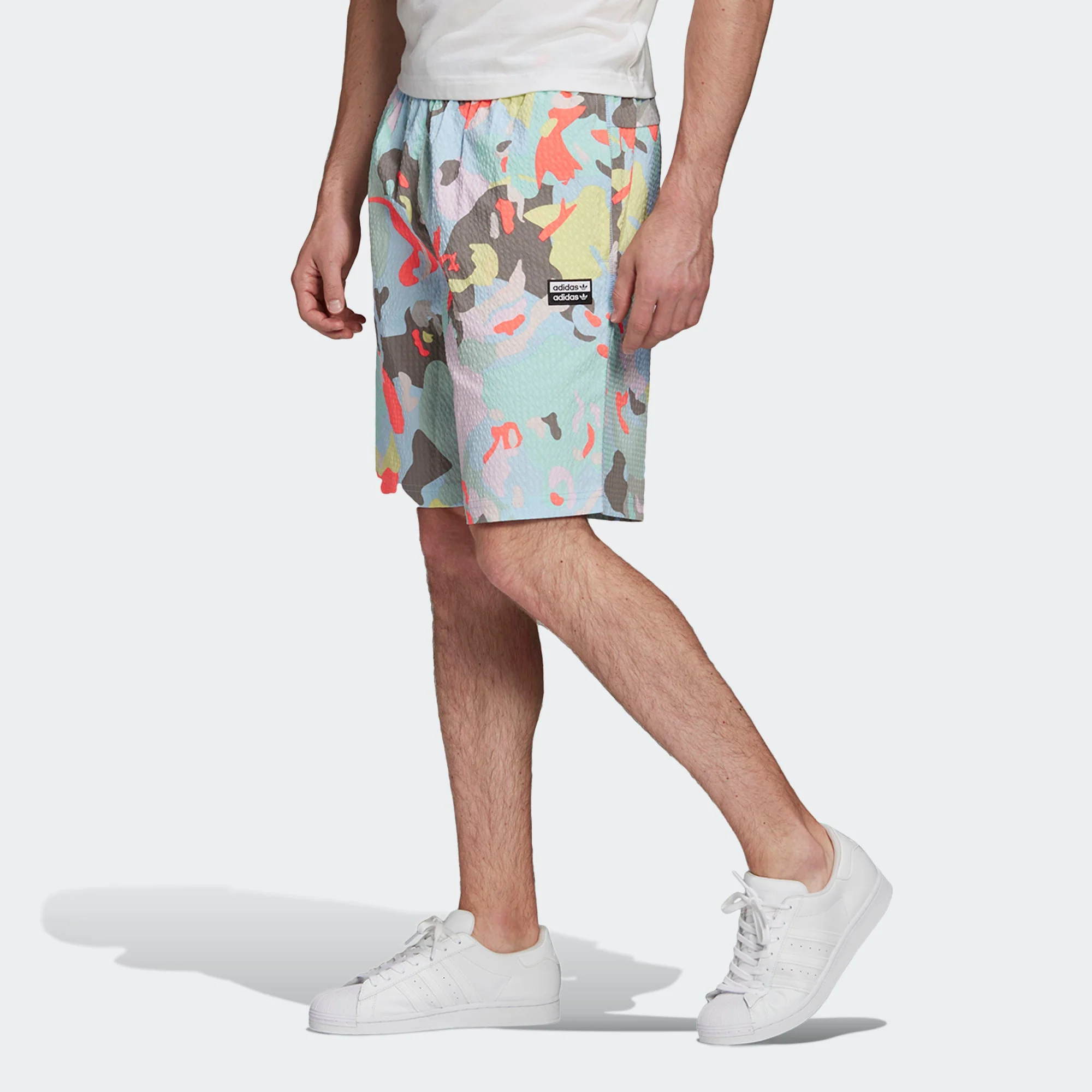 Trusted adidas Men's R.Y.V. Allover Print Shorts Flexible