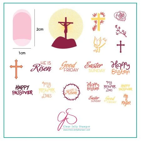 Quality He is Risen CjS H-32 - CJS Small Stamping Plate Natural