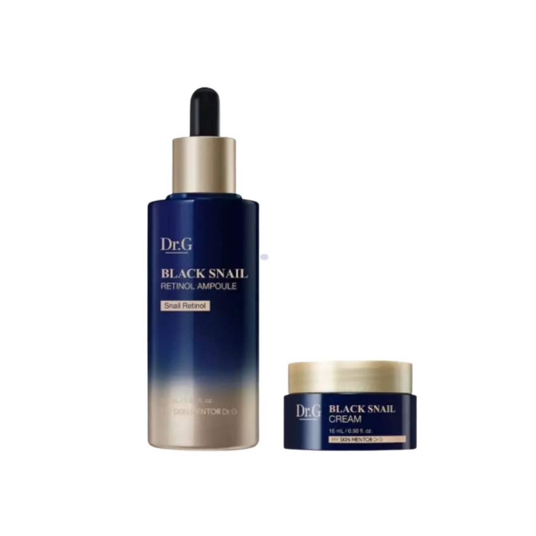 Dependable Dr.G Black Snail Retinol Ampoule set Elegant