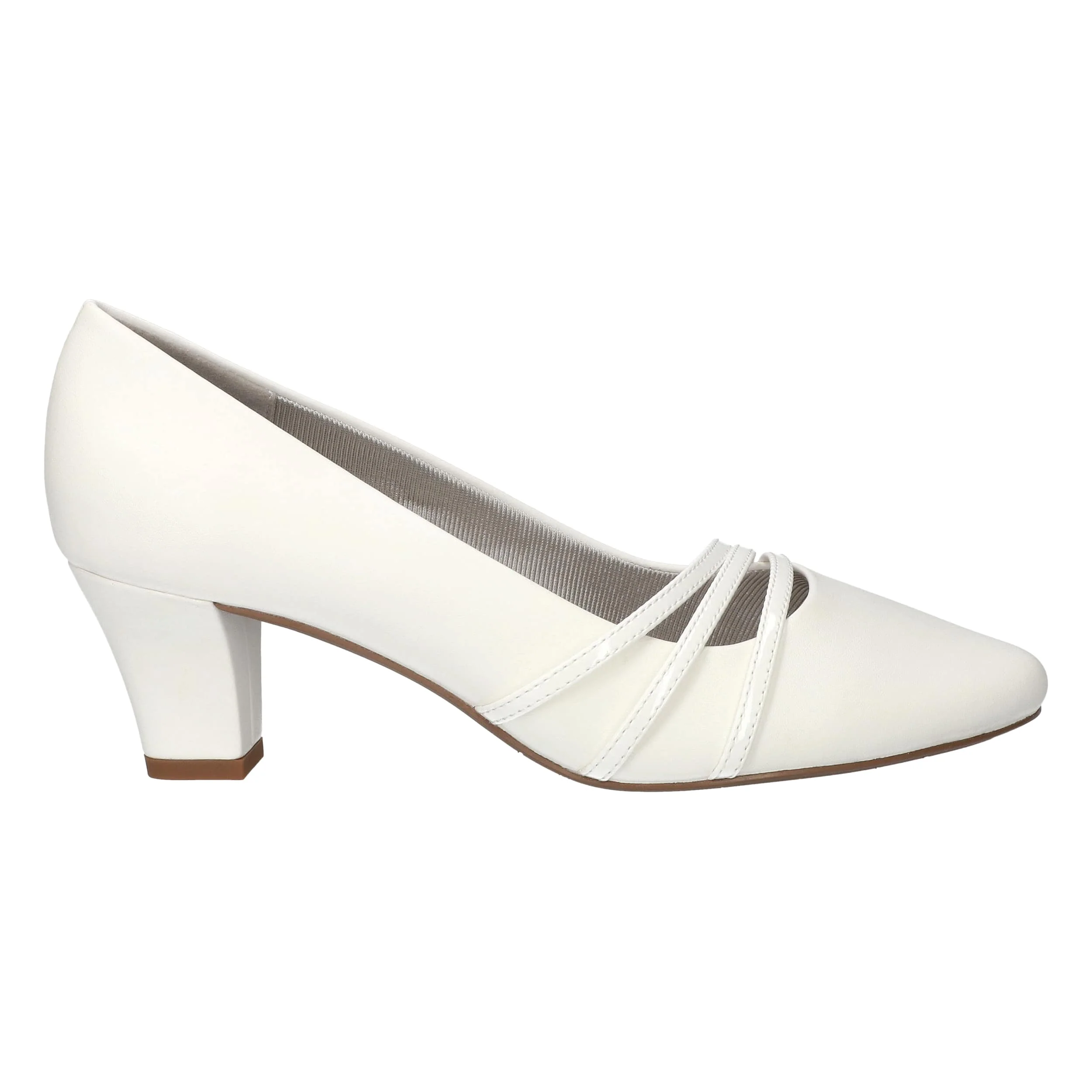 Quality Easy Street Women's Cristiny White Pumps Functional