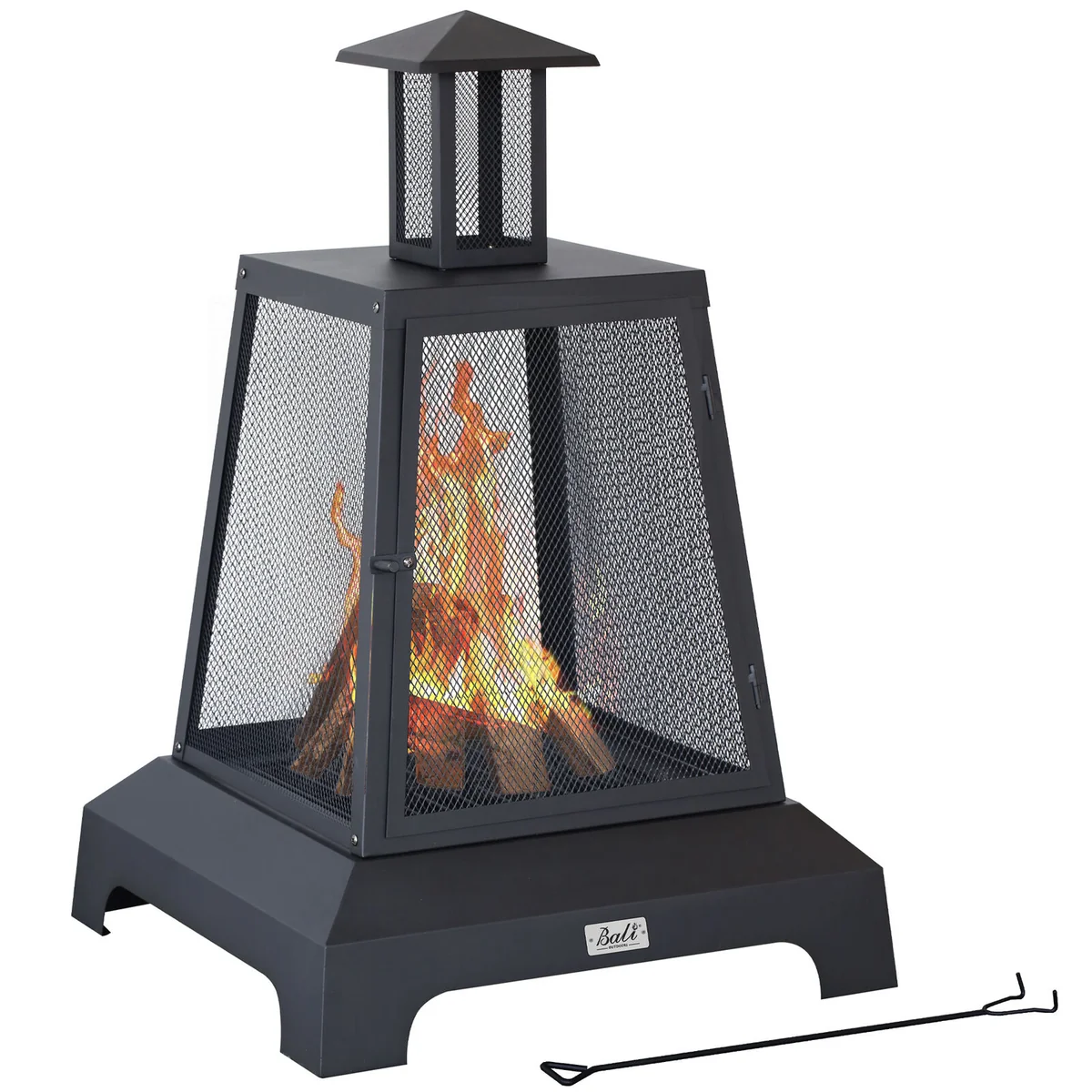 High-End Large Portable Outdoor Backyard Wood Burning Fire Pit 26 Innovative