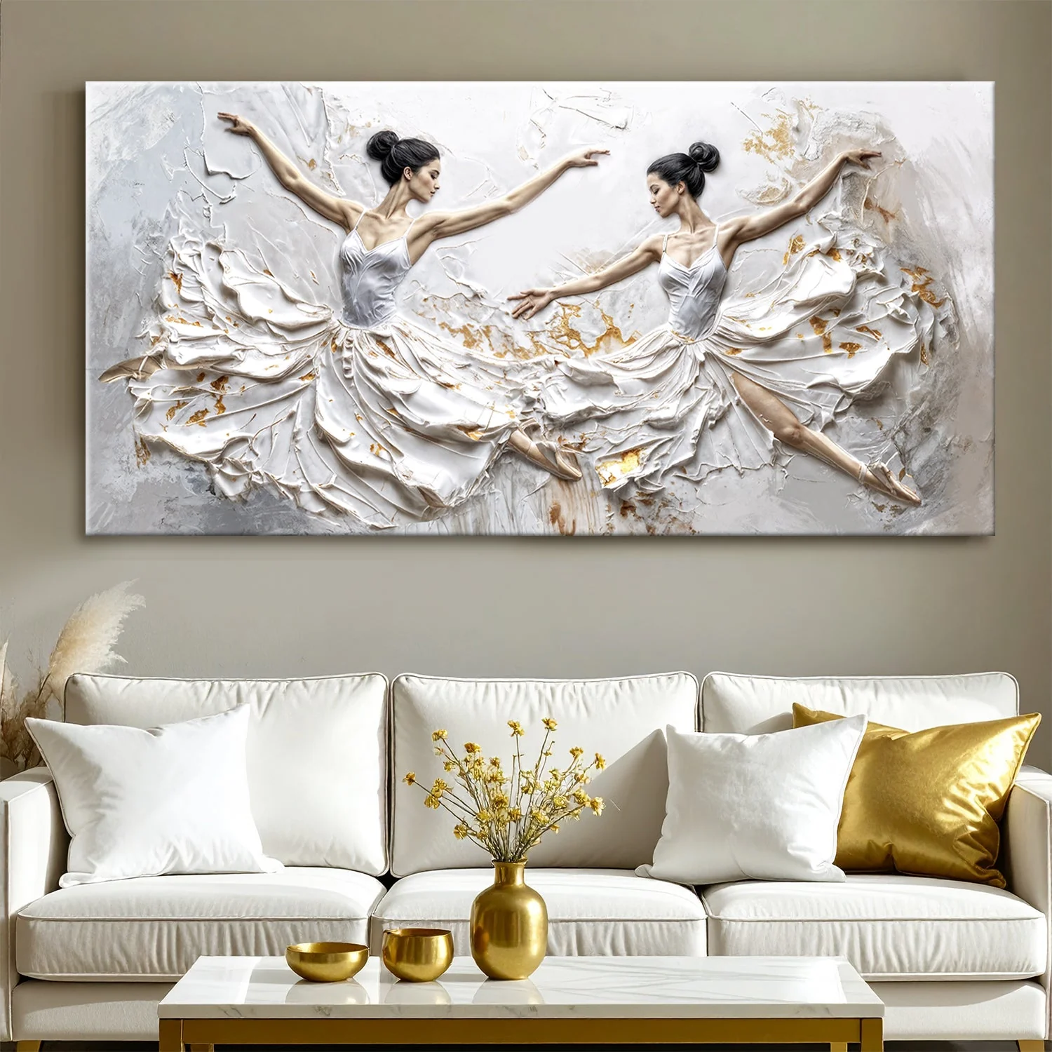 Original Design Modern Ethe Dancers Wall Art Crafted