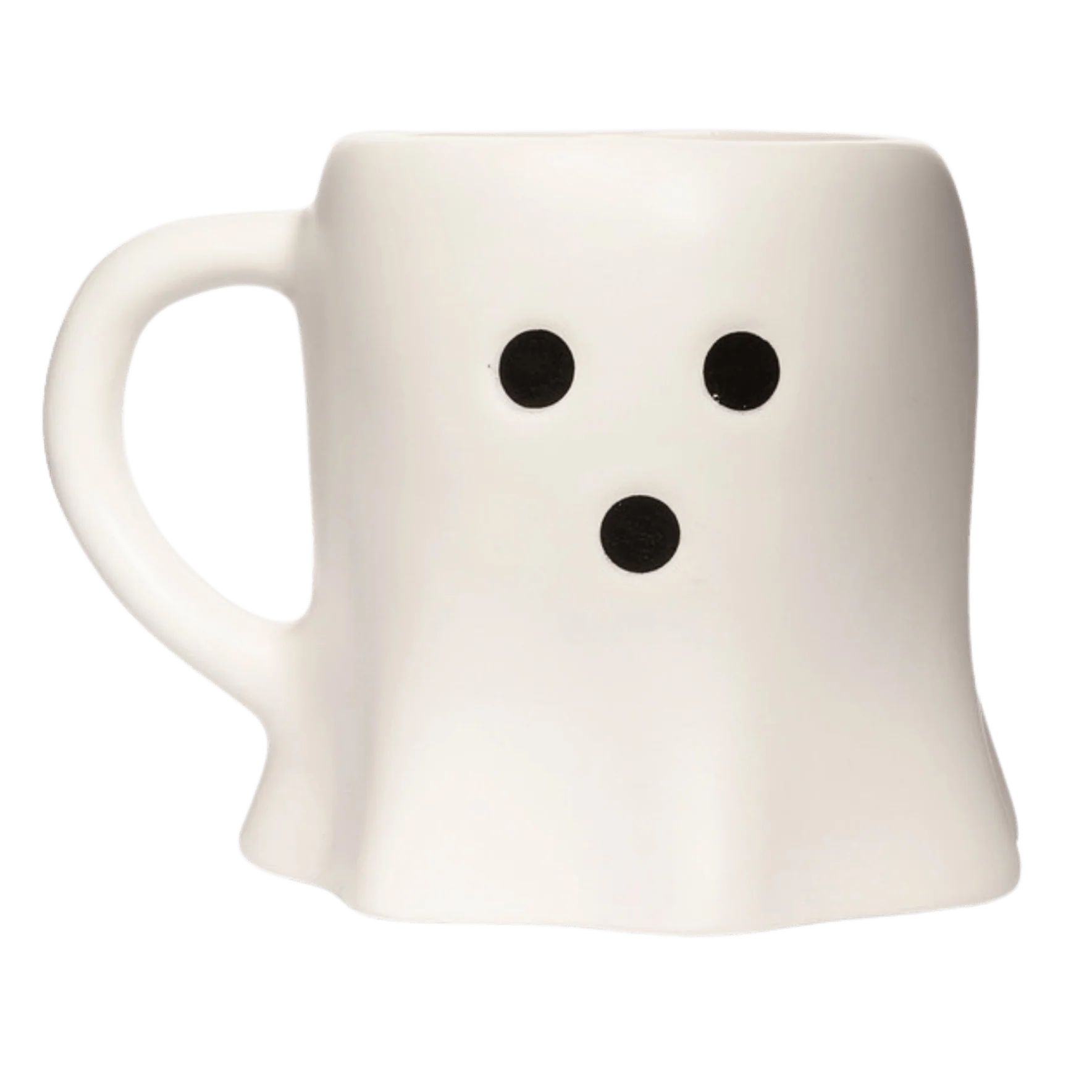 Advanced Ghost Face 12 oz Figural Coffee Mug Long-Lasting