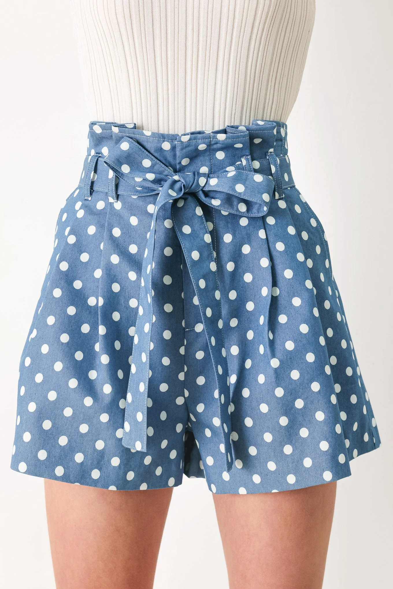 User-Friendly Flirty Dots Tie Woven Shorts Innovative