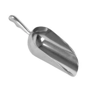 Official 58Oz Large Big Commercial Aluminum Hand Measure Scooper Bar Ice Cube Flour Scoop Healthy